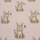 Baumwolljersey Hase mit Herz